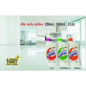 9 O Clok White Floor Cleaner 5L