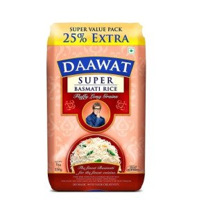 Daawat Super 1Kg+25%Free