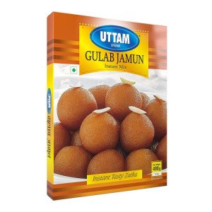 Uttam Gulab Jamun Instant Mix 400Gm