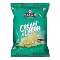 Balaji Cream Onion Wafers 150Gm